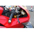 CNC Racing Carbon Fiber / Billet RACE Folding Adjustable Brake Lever for Ducati / MV Agusta F4 RR/RC - 190mm